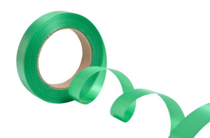 Лента простая Гладкая без тиснения (2см*50ярд) Зеленая Р2001