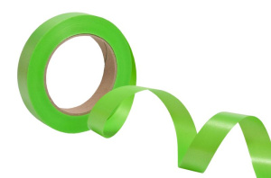 Лента простая Гладкая без тиснения (2см*50ярд) Травяной Р2068