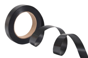 Лента простая Гладкая без тиснения (2см*50ярд) Черный Р2013