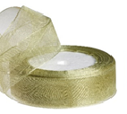 Лента органза,25mmx25yards, цв.оливковый Лента органза,25mmx25yards, цв.оливковый