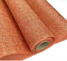 Лен 50см*5ярд, терракот