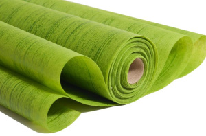 Фетр ламинированный 50см*5м "Рельеф" оливковый