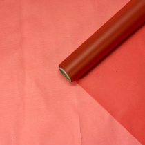 Матовая пленка на втулке однотонная 50 мкр 60 см*10 ярд ± 5% Бордо Металл