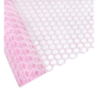 Крошет Крупные ячейка  50см*5Y нежно-розовый