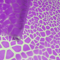 Пленка матовая с рисунком 50 мкр "Мозайка" фуксия 60см*10 ярд ± 5%