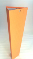 Треугольник высокий 330*140*60 .оранжевый