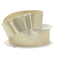 Лента декоративная "Металл" 35mm*10 ярд золото Лента декоративная "Металл" 35mm*10 ярд золото