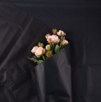 Бумага тишью 50*70см Черный 242 40 листов т.м 100