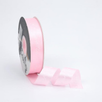 Лента атласная "Romantic" 25мм*33ярд розовый