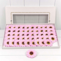 Декоративный цветок-мыло "Гербера" Сиреневый 8см 50шт. 1/20