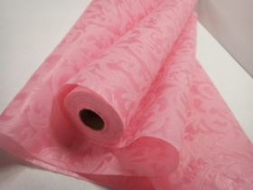 фетр 3D рис. листья 50 см * 10 м ярко-розовый