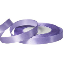 Лента атласная,12mmx25yards, цв. лиловый