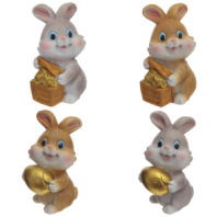 Фигурка декоративная "Кролик", L4 W4 H7 см,4в 774875 Фигурка декоративная "Кролик", L4 W4 H7 см,4в 774875