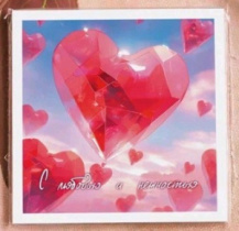 Карточка "С любовью и нежностью" K367