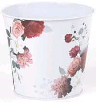 Декоративное кашпо "Магическая красота" D13,3XH11,5CM/B9.5,  металл