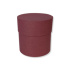 Коробка круглая 10*10 .бордовый 
