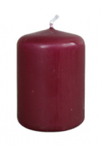 Свеча пеньковая 40*50 Бордовая 079119 Свеча пеньковая 40*50 Бордовая 079119