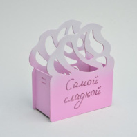 Кашпо Самой сладкой 180*80*h210 Пастельно-розовый