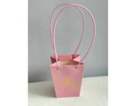 Пакет подарочный "Мастхэв Flower Life" прямоугольный 13,5х9,5х15см розовый