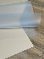 Быстросборная упаковка Форма №3. Цвет: матовая чередуется с кофейной пленкой, размер букета:в50,ш30