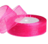 Лента органза,25mmx25yards, цв.фуксия