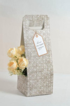 Переноска для цветов «Все, что радует сердце» 14*14*40