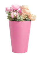 Конус под цветы 10*14*20 .малиновый