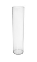 Акриловая ваза для цветов, диаметр 10см, высота 40см.