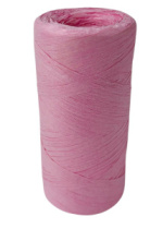 Рафия бумажная 1,5см х 200м, розовый