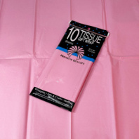 Бумага тишью 50*66см Розовый10 листов/ Бумага тишью 50*66см Розовый10 листов/