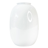 Акриловая ваза для цветов "Пузырь" диаметр 7cmx14.5, высота 20cm, цв. Белый