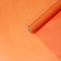 Матовая пленка на втулке однотонная 50 мкр 60 см*10 ярд ± 5% Оранжевый Матовая пленка на втулке однотонная 50 мкр 60 см*10 ярд ± 5% Оранжевый