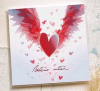 Мини-открытка "Люблю тебя" Mi071 Мини-открытка "Люблю тебя" Mi071