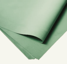 Фоамиран 60х70 см, (10 листов в уп.), 1,1мм цв. зеленый