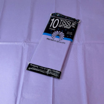 Бумага тишью 50*66см Светлая сирень 10 листов/