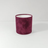 Коробка Бархат 16*15 бордовый