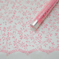 Пленка Веточки Розовый 70см*200гр ± 5% Пленка Веточки Розовый 70см*200гр ± 5%