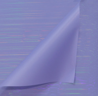 Упак. материал флористическая пленка матовая с эффектом гологра, 50 мкр, 58 см х 10 м, син-сиреневый Упак. материал флористическая пленка матовая с эффектом гологра, 50 мкр, 58 см х 10 м, син-сиреневый