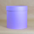 Коробка круглая 13,5*13,5 .светло-фиолетовый