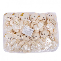 Мягкая игрушка Букетная "Мишка с доской" 10см/ уп12шт