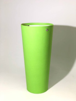 Конус под цветы 10*14*30 .салатовый