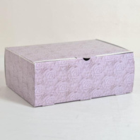Коробка‒пенал сиреневая