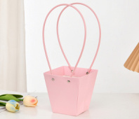 Пакет подарочный "Мастхэв", 12х8х12,5 см, пудровый