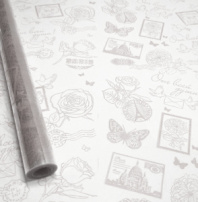 Пленка Марки серебро 70см*10ярд ± 5% Пленка Марки серебро 70см*10ярд ± 5%