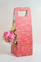 Переноска для цветов «Летай от счастья» 14*14*40