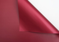 Пленка флористическая "Монако" 65мкр 57см*57см 20 листов винный