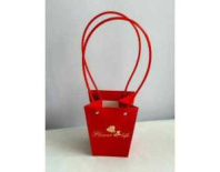 Пакет подарочный "Мастхэв Flower Life" прямоугольный 13,5х9,5х15см красный Пакет подарочный "Мастхэв Flower Life" прямоугольный 13,5х9,5х15см красный