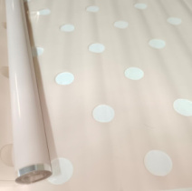 Пленка Шары кофе с молоком 70см*10ярд ± 5%