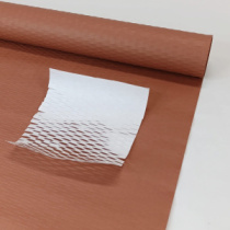 Бумага упаковочная "Соты" 80гр 50см5ярд цв чайная роза