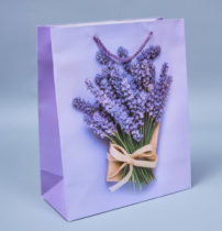 Пакет подарочный "Лаванда 5" 23*18*10см